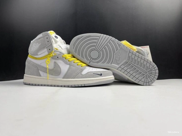 Rep TBkick 1 Light Air CW6576-100 Switch Smoke Jordan High 0714